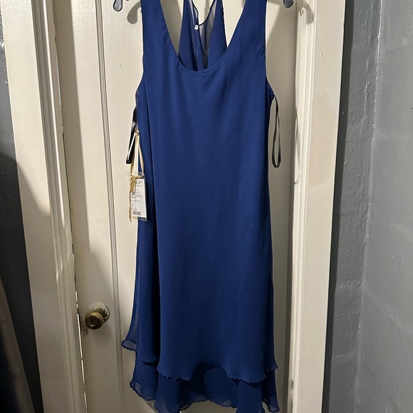 Capri By MON CHERI Evening Dress Blue Style #11248 Size 16 NWT - Picture 9 of 9